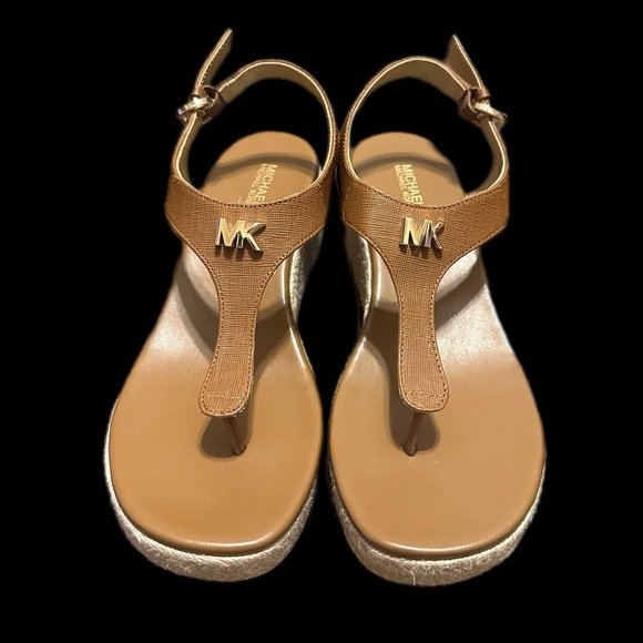 Michael Kors Women's Laney Thong Espadrille Wedge Sandals - Picture 4 of 9